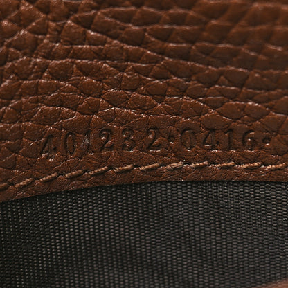 Gucci Cellarius Calfskin GG Marmont Chain Wallet Nut Brown 7 of 10