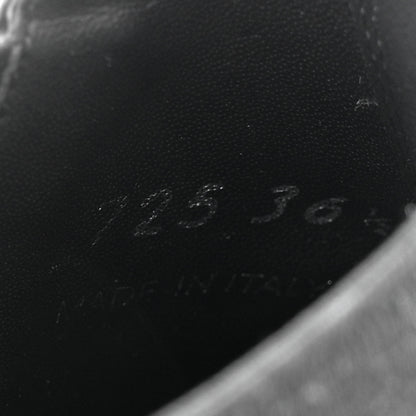 Prada Spazzolato Rois Monolith Chelsea 55mm Ankle Boots 36.5 36.5 Black 6 of 9