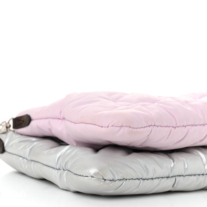 Louis Vuitton Econyl Monogram Pillow Maxi Multi Pochette Accessories Silver Pale Pink 9 of 10
