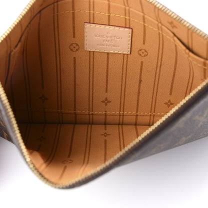 Louis Vuitton Monogram My LV Heritage Neverfull MM GM Pochette Moutarde White 3 of 7