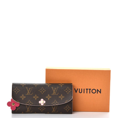 Louis Vuitton Monogram Bloom Flower Emilie Wallet 8 of 8