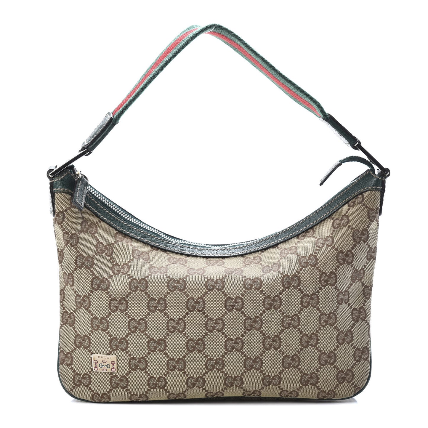 Monogram Medium Pop Hobo Green