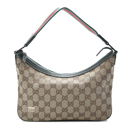 Gucci Monogram Medium Pop Hobo Green 1 of 14