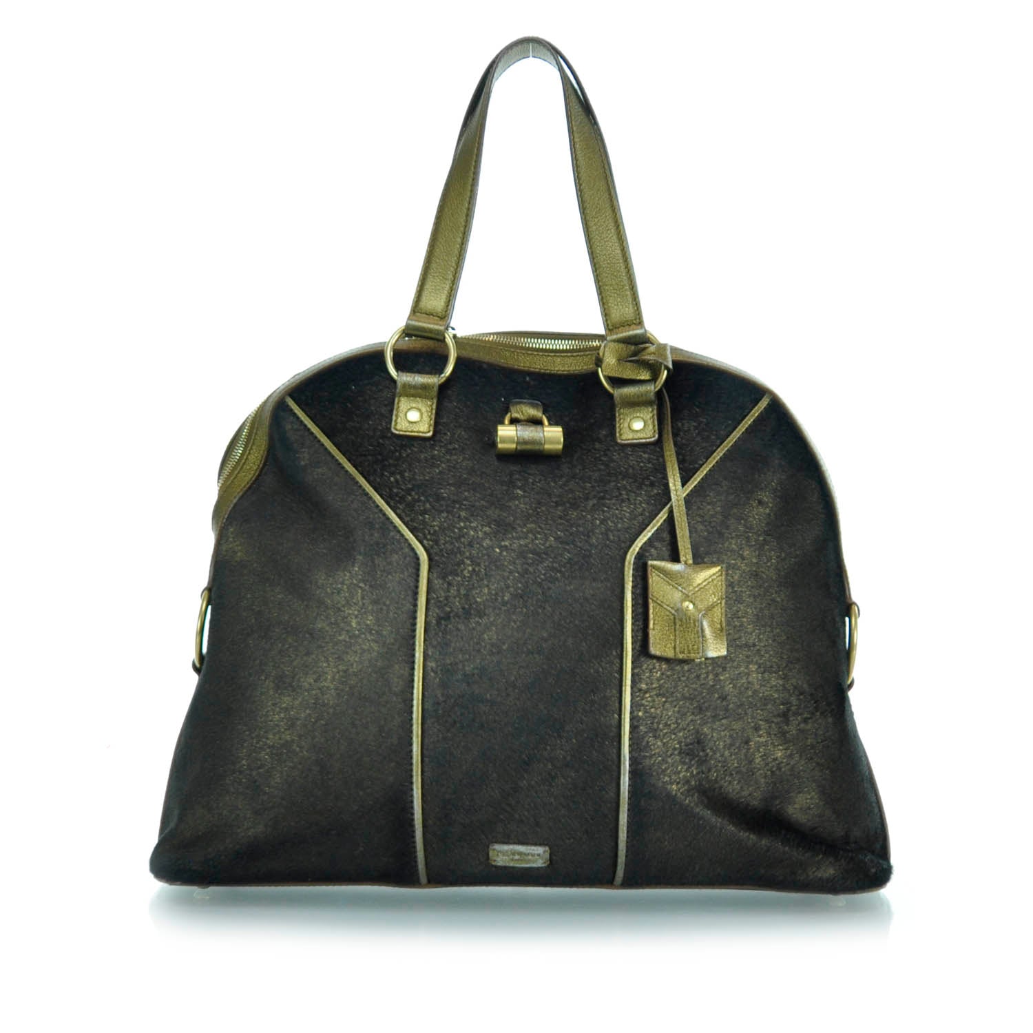 Saint Laurent Pony Hair Oversized Muse 1 of 9