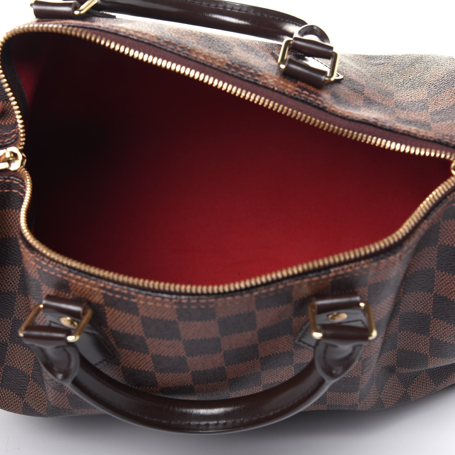 Louis Vuitton Damier Ebene Speedy Bandouliere 30 6 of 23