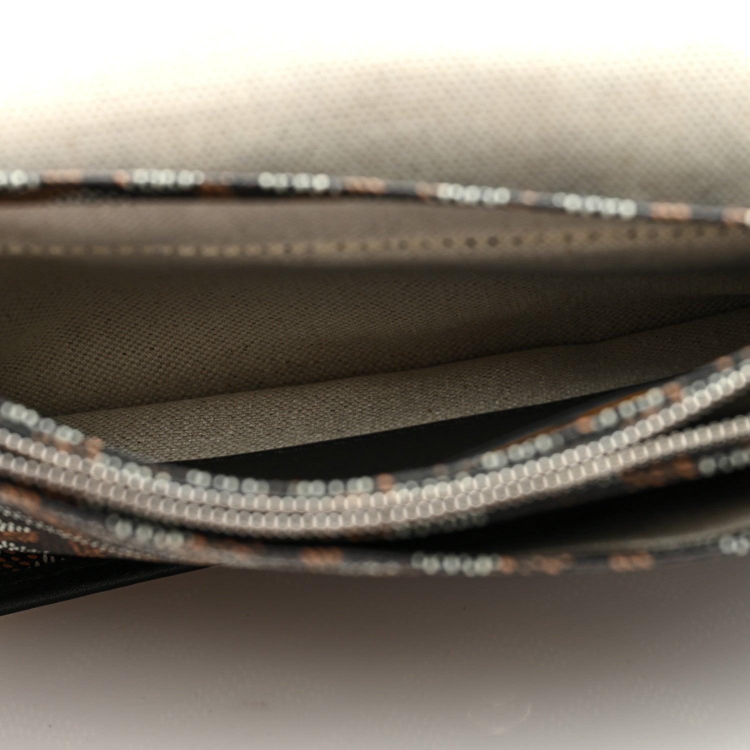 Goyard Goyardine Plumet Wallet Clutch Black 5 of 10