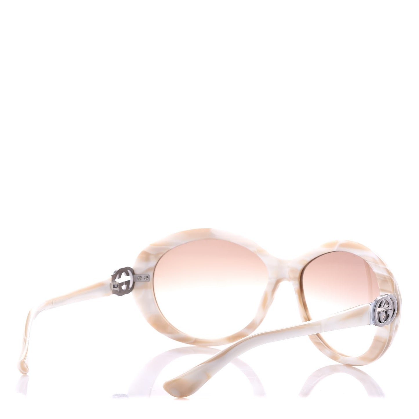 Acetate Oval Sunglasses GG2988/S White