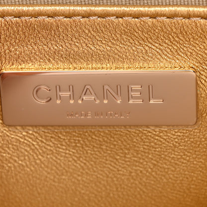 Chanel Metallic Lambskin Quilted Walk Of Fame Star Bag Gold 6 of 11
