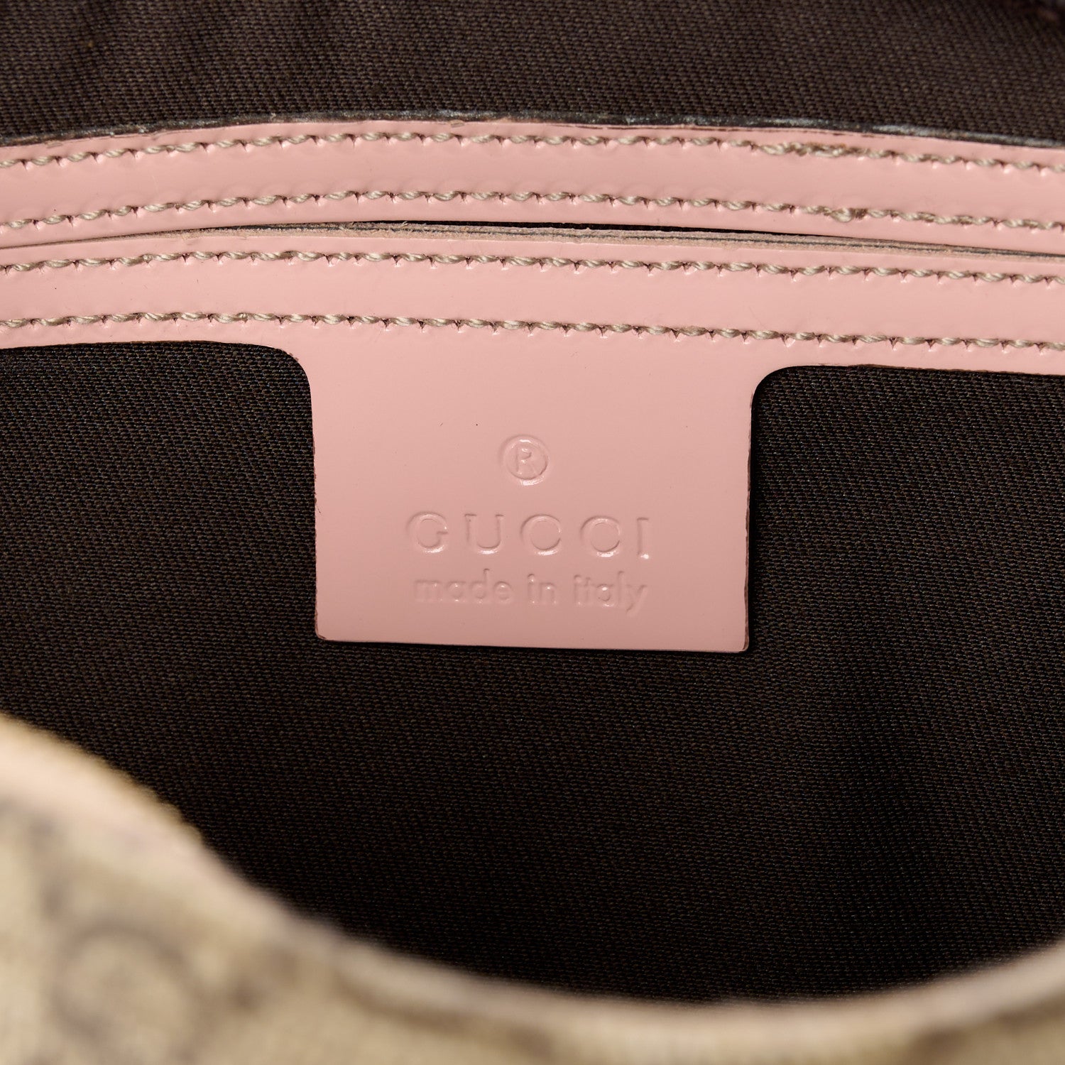 Gucci GG Plus Monogram Small Shoulder Bag Pink 6 of 13