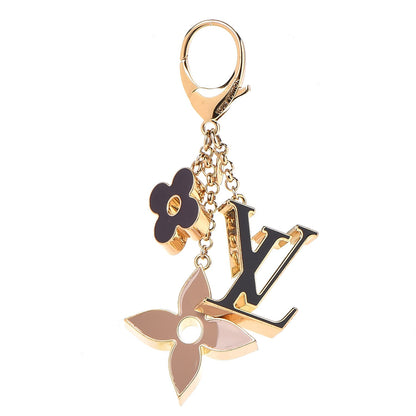 Louis Vuitton Fleur De Monogram Bag Charm Dore 1 of 4