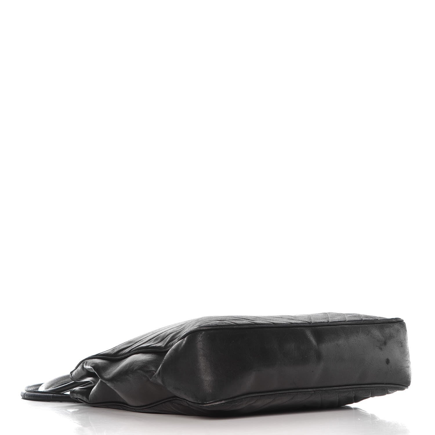 Chanel Lambskin Chevron Quilted Tote Black 4 of 16