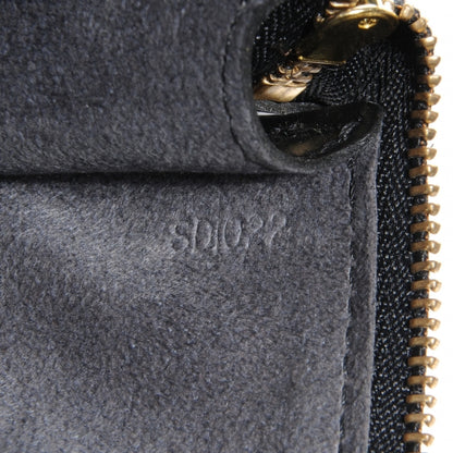 Louis Vuitton Epi Pochette Accessories 24 Black 6 of 7