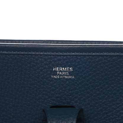 Hermes Taurillon Clemence Evelyne III PM Colvert 6 of 7