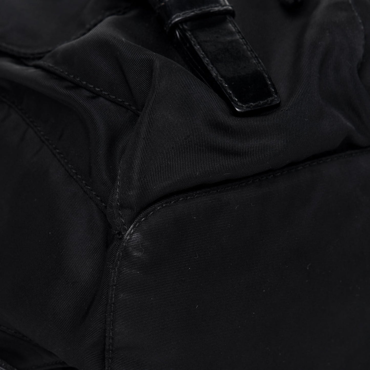 Tessuto Nylon Vela Small Backpack Black