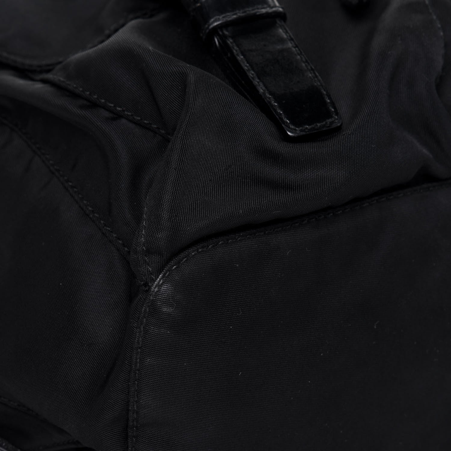 Prada Tessuto Nylon Vela Small Backpack Black 8 of 17