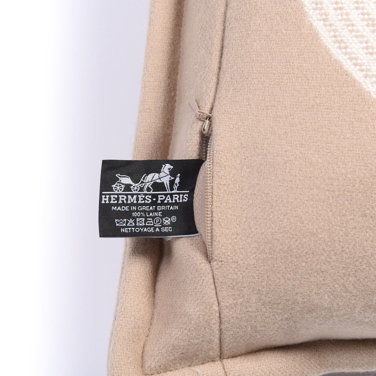 Merino Wool Circuit 24 Pillow Ecru