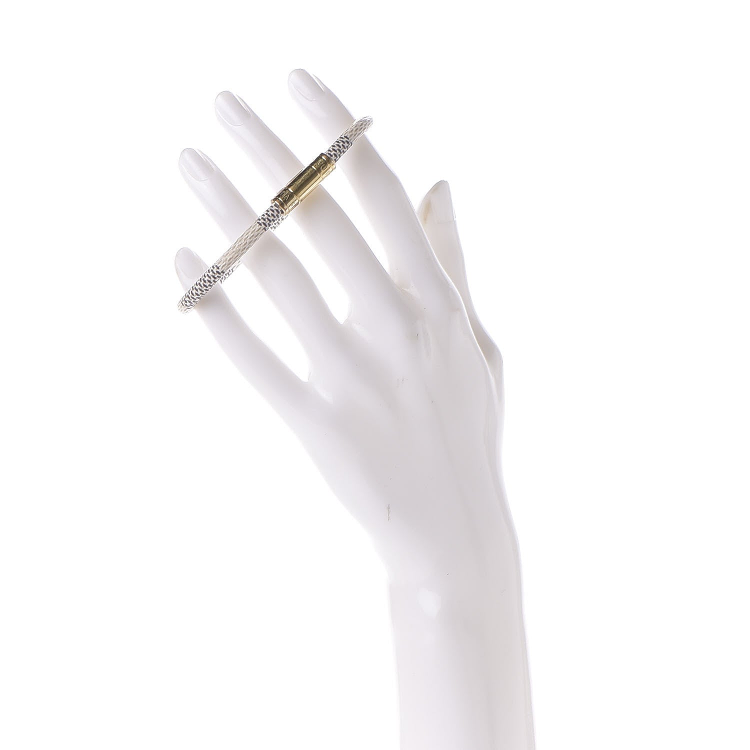 Louis Vuitton Damier Azur Keep It Bracelet 19 2 of 5