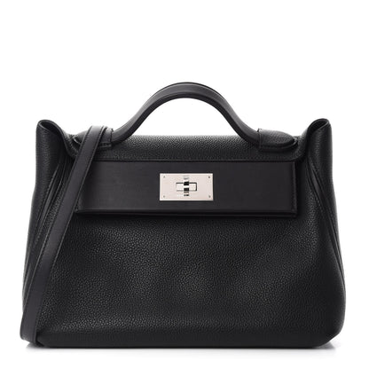 Hermes Taurillon Maurice Swift 24/24 29 Black 1 of 11