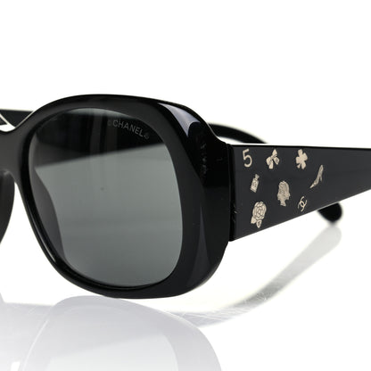 Chanel Acetate Charms Sunglasses 5123 Black 5 of 5