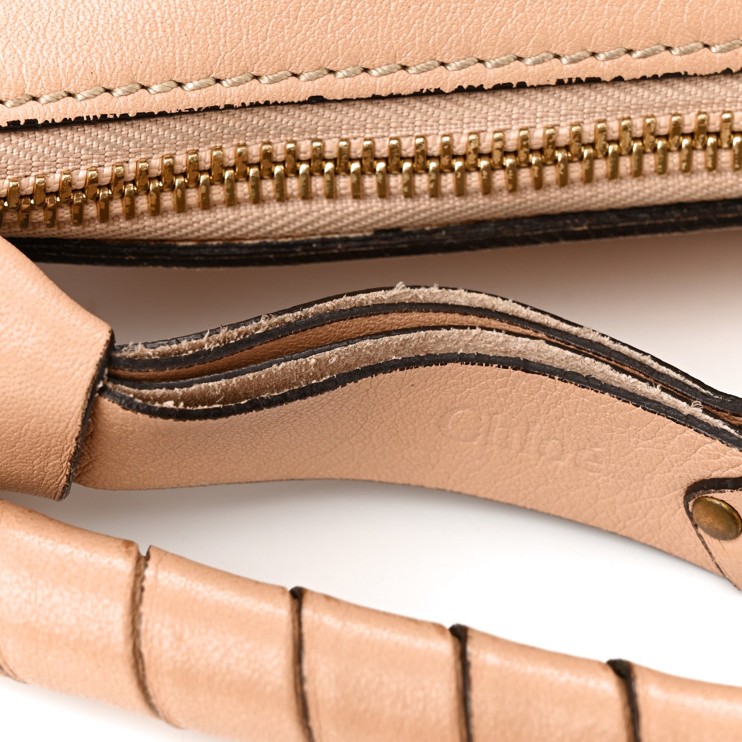 Chloe Calfskin Large Marcie Hobo Nude 13 of 23