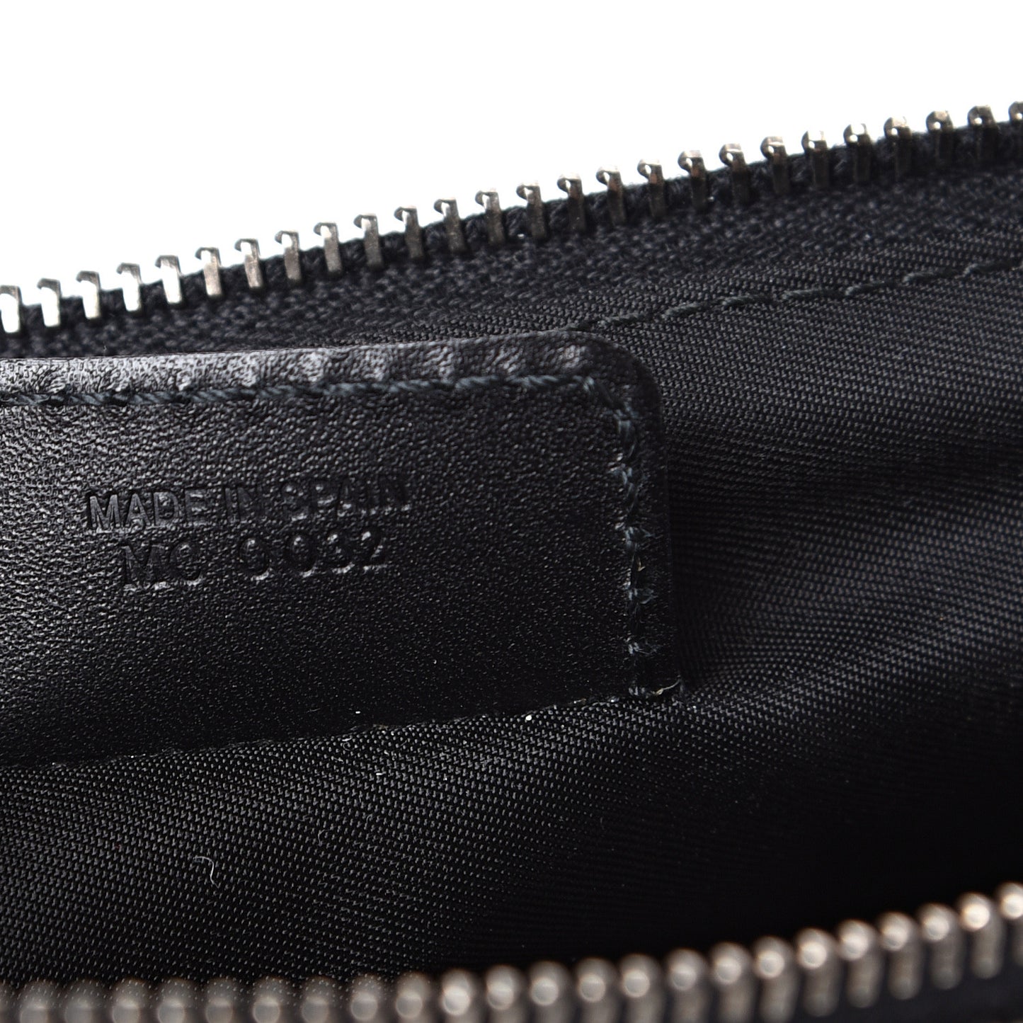 Monogram Mini Saddle Pochette Black