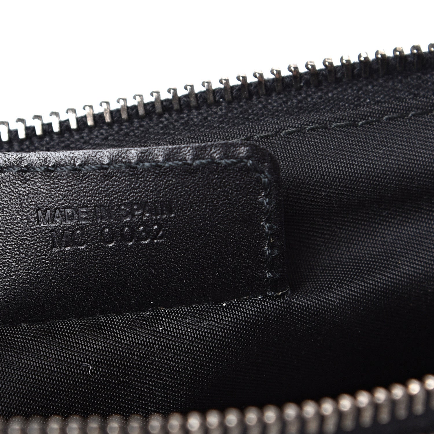 Christian Dior Monogram Mini Saddle Pochette Black 6 of 10