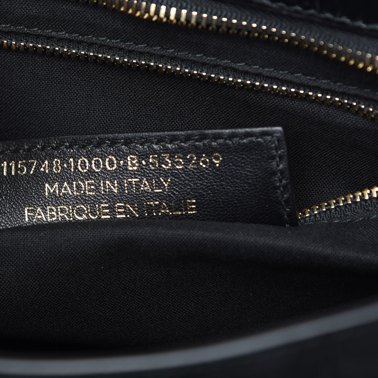 Balenciaga Calfskin Crocodile Embossed Classic Hardware City Black 10 of 10