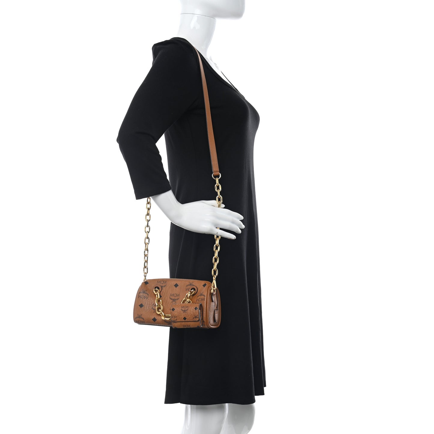 Visetos Essential Original Mini Boston Bag Cognac