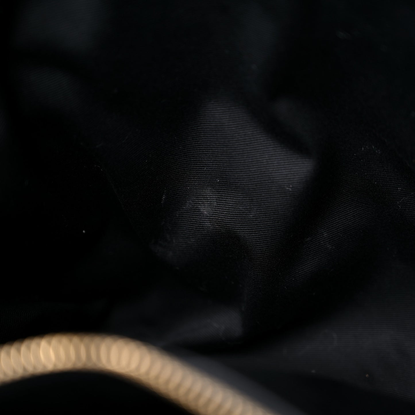 Calfskin Y Quilted Monogram Large Loulou Chain Satchel Black