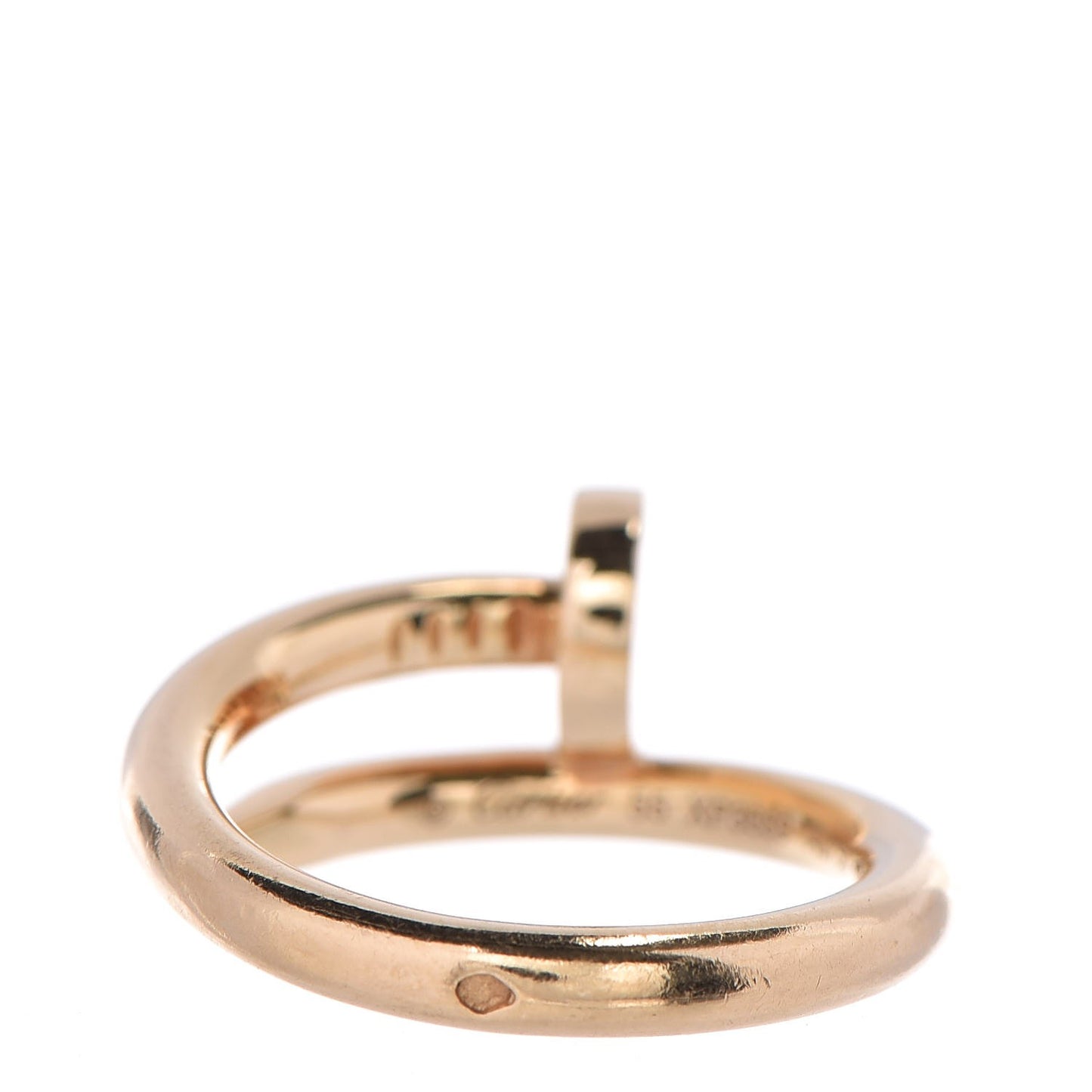 18K Yellow Gold Juste Un Clou Ring 55 7.25