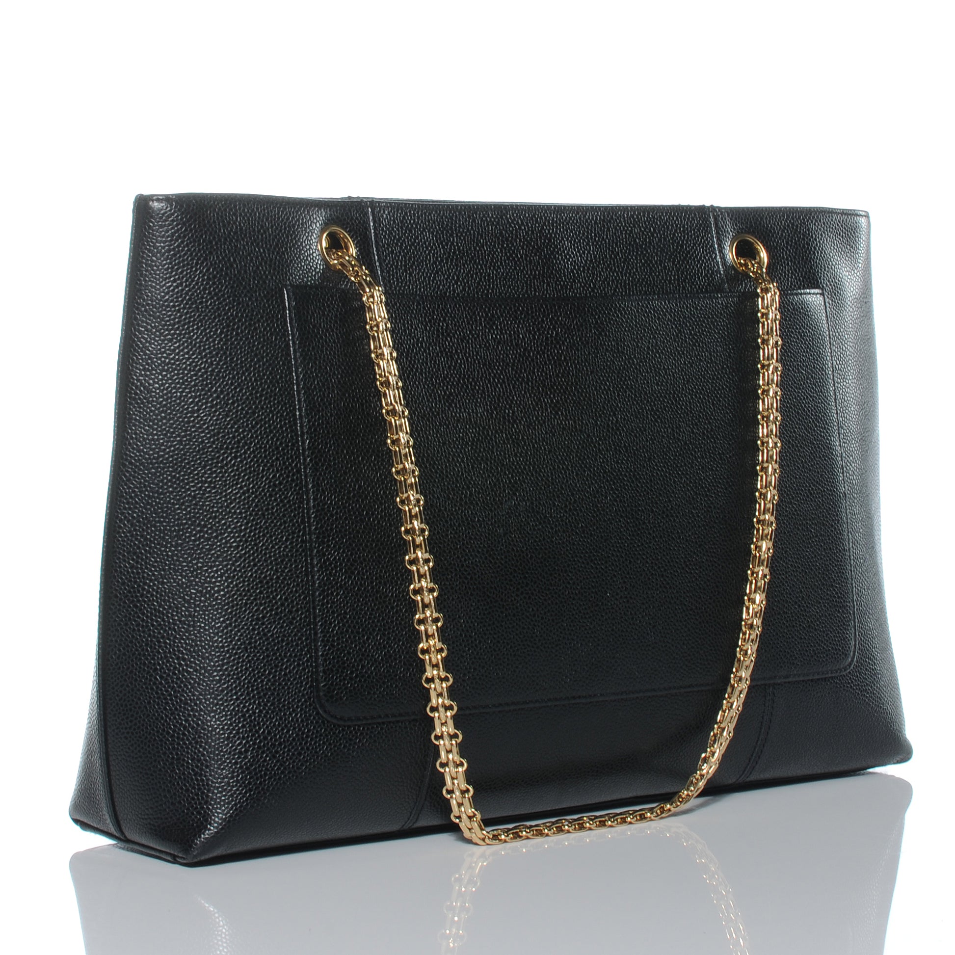 Chanel Caviar Shoulder Bag Black 3 of 7