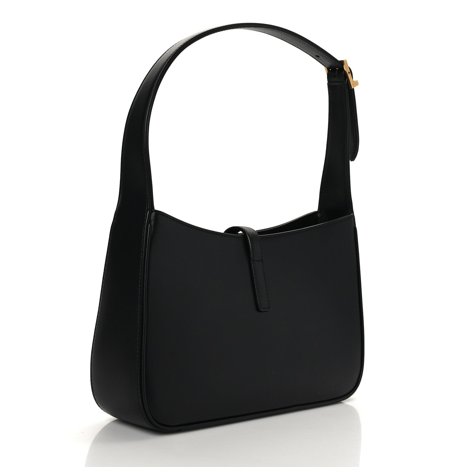 Saint Laurent Smooth Calfskin Le 5 A 7 Hobo Black 3 of 9