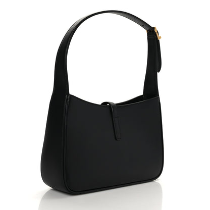 Saint Laurent Smooth Calfskin Le 5 A 7 Hobo Black 3 of 9