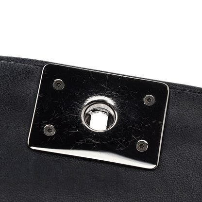 Chanel Patent Calfskin Quilted Small Boy Flap Black 10 of 11