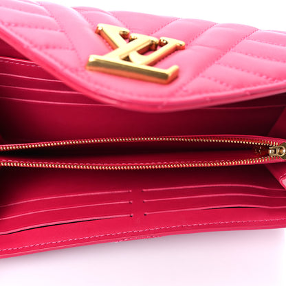 Louis Vuitton Calfskin New Wave Long Wallet Rouge 5 of 6
