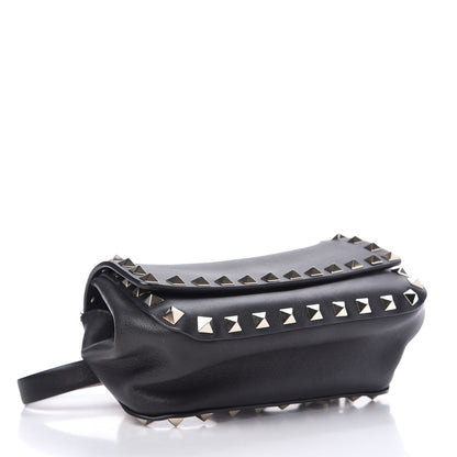 Valentino Garavani Calfskin Rockstud Belt Bag Black 4 of 11