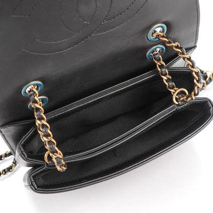 Chanel Lambskin Mini CC Antico Flap Black 5 of 7
