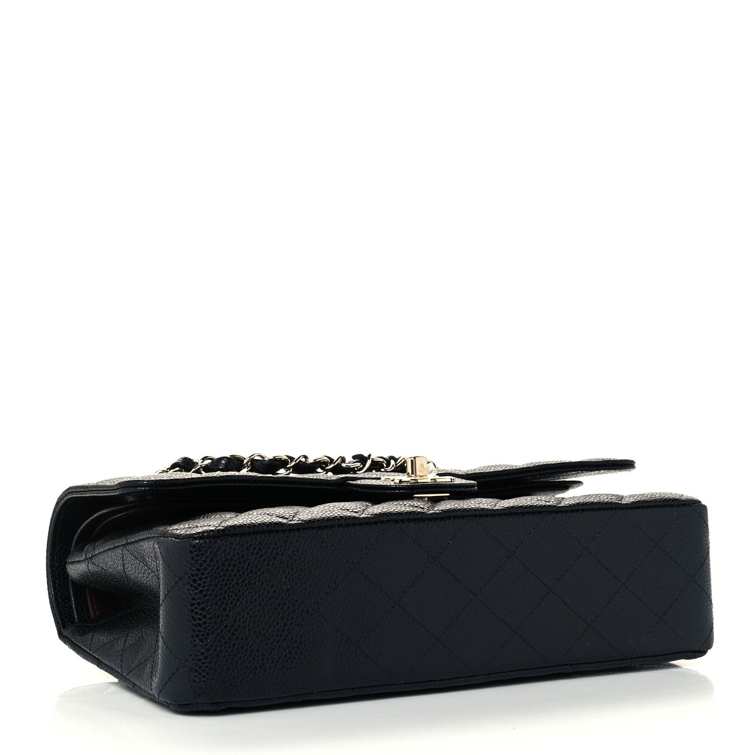 Chanel Caviar Quilted Medium Double Flap Black 3 of 11