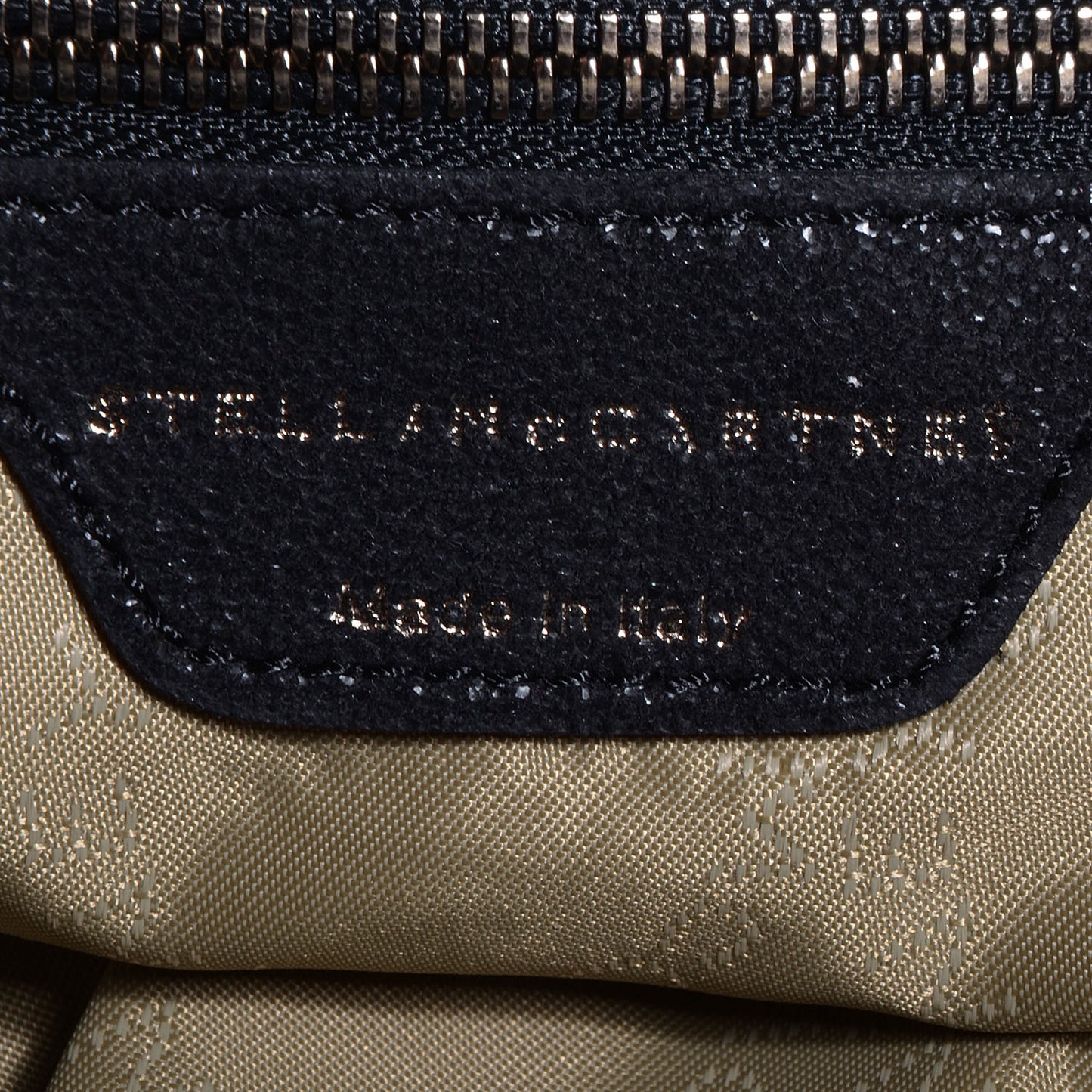 Faux Leather Shaggy Deer Big Falabella Black