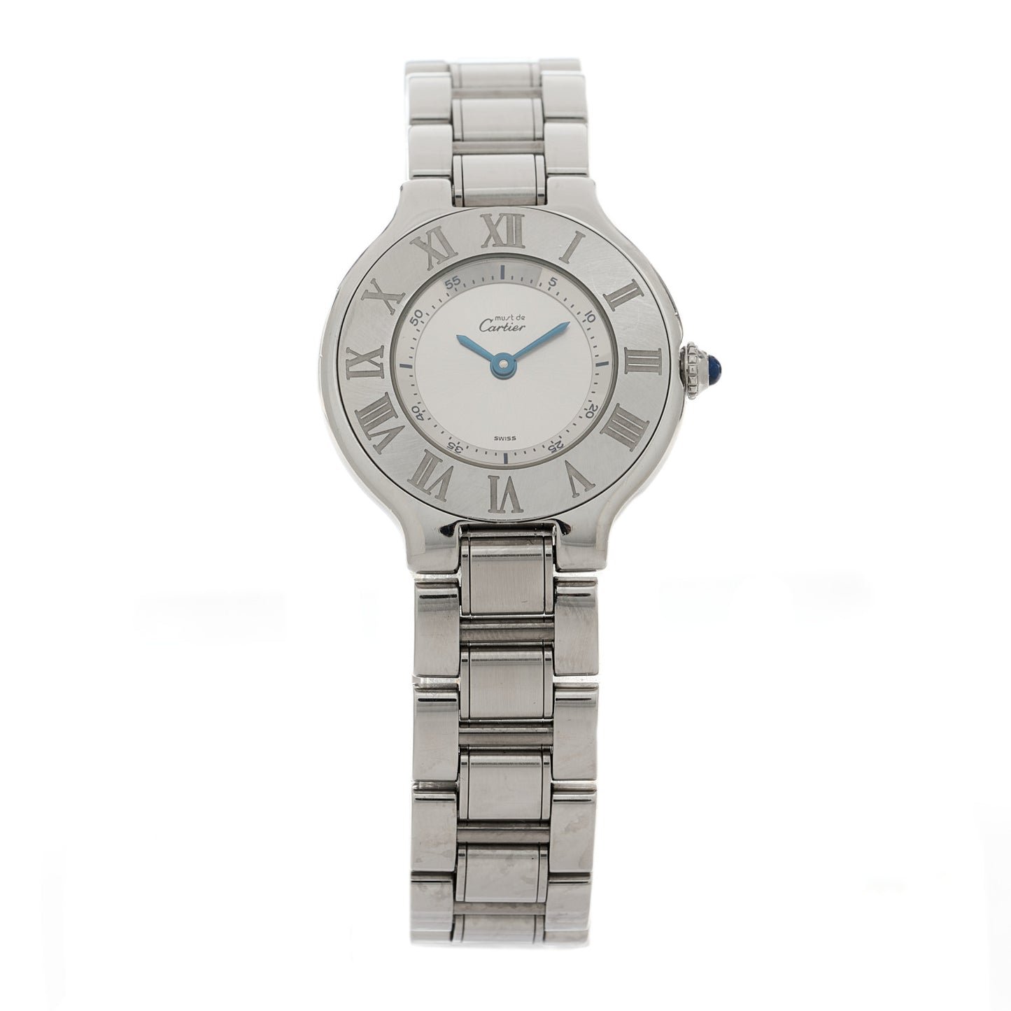 Stainless Steel 28mm Must De 21 Quartz Watch