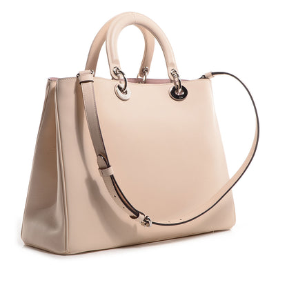 Christian Dior Smooth Calfskin Large Diorissimo Tote Beige 3 of 9