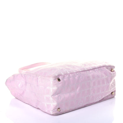 Chanel Nylon Travel Large Tote Pink 4 of 9