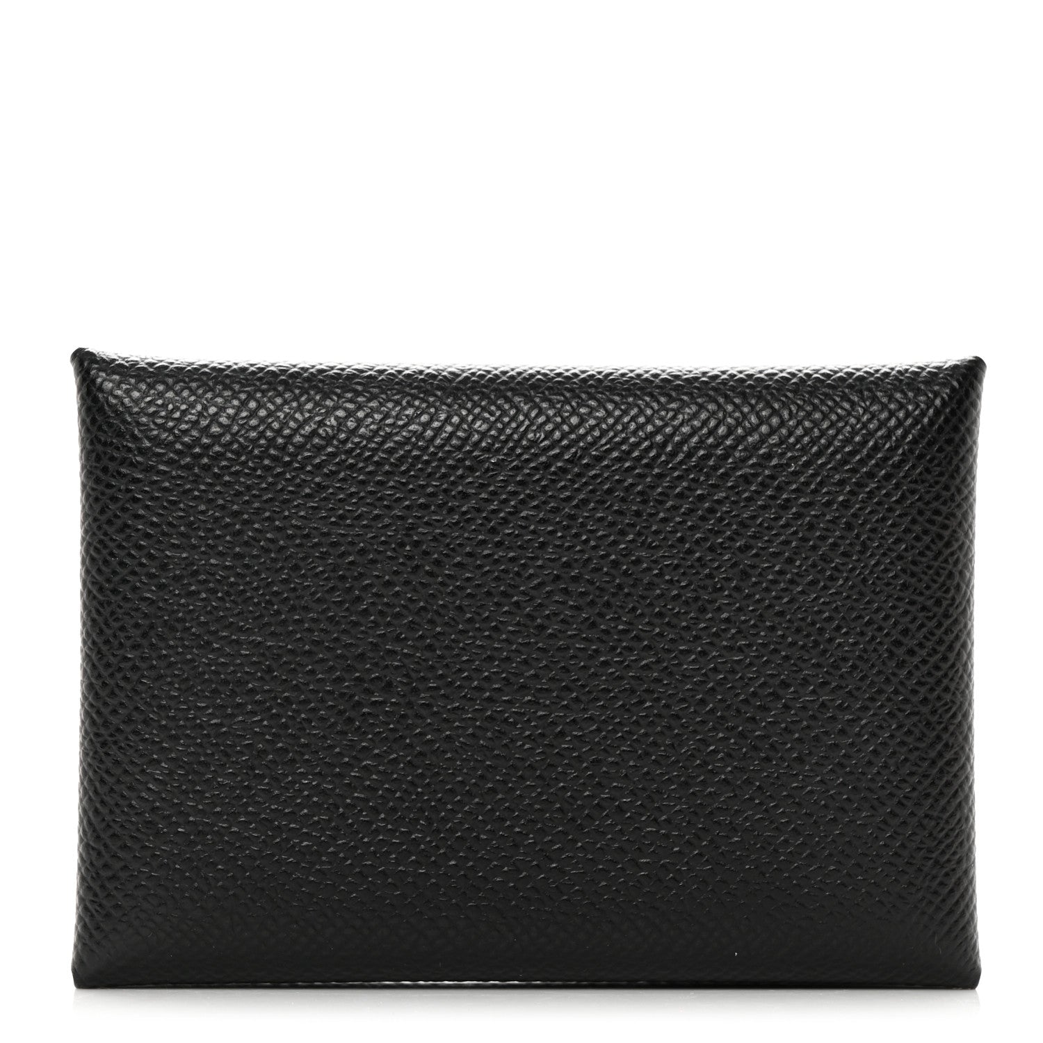 Hermes Epsom Calvi Duo Card Case Black 1 of 8
