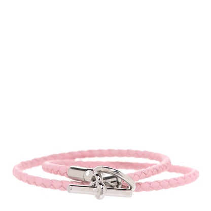 Hermes Swift Glenan Double Tour Bracelet T2 Rose Sakura 1 of 6