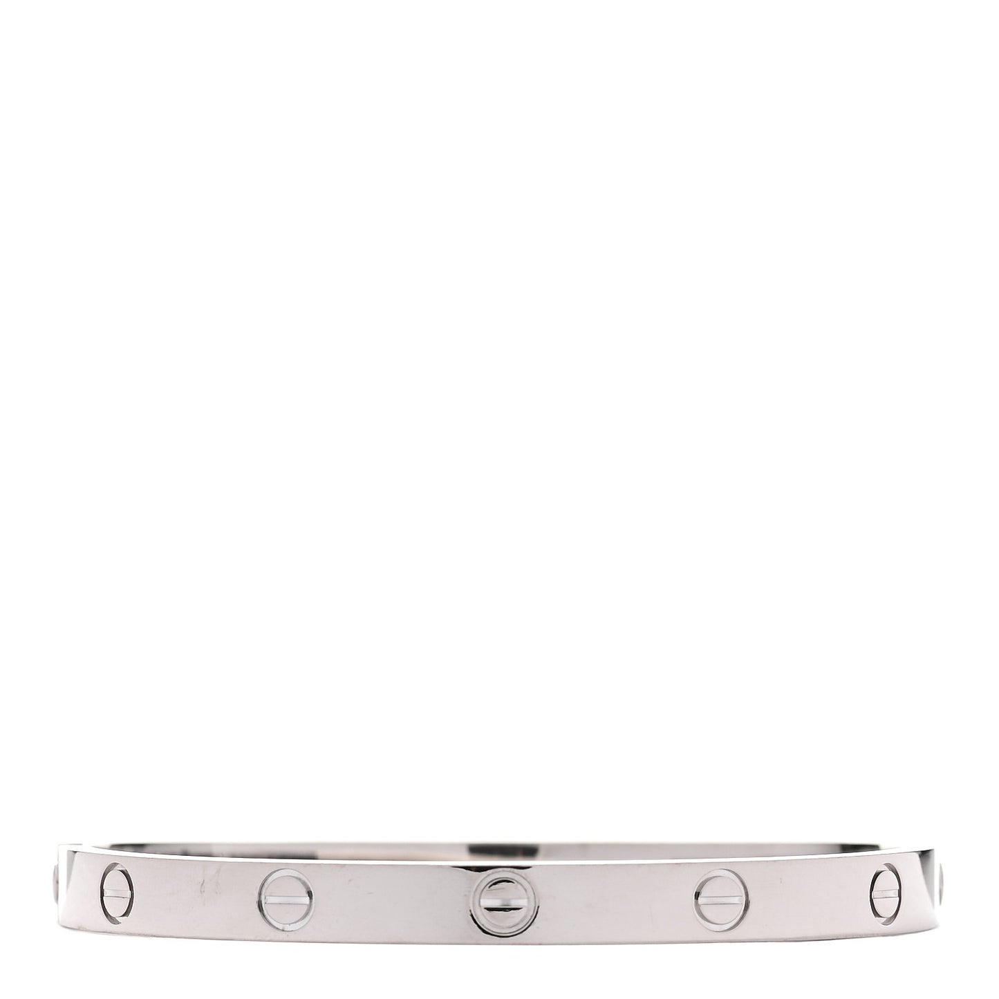 18K White Gold LOVE Bracelet 18