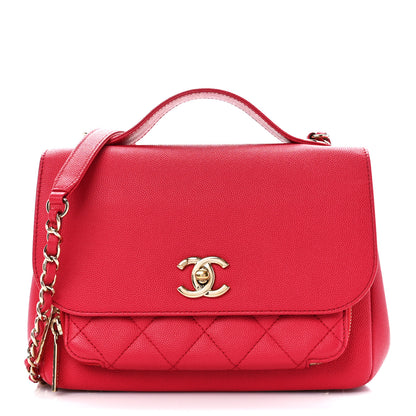 Chanel Caviar Quilted Medium Business Affinity Flap Red 1 of 11