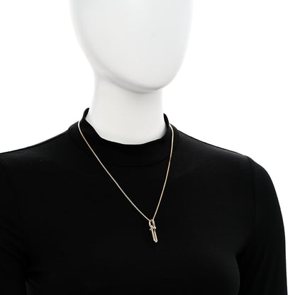 Tiffany 18K Yellow Gold HardWear Link Pendant Necklace 2 of 5