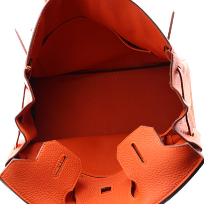 Hermes Taurillon Clemence Birkin 30 Feu 5 of 11