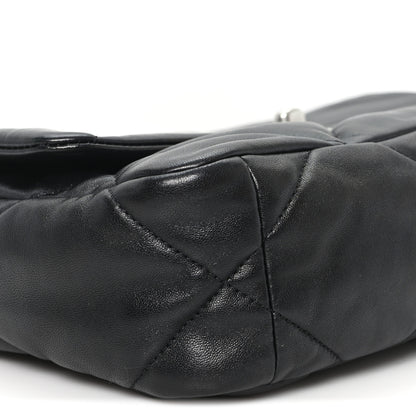 Chanel Lambskin Quilted Medium Chanel 19 Flap Black 9 of 11
