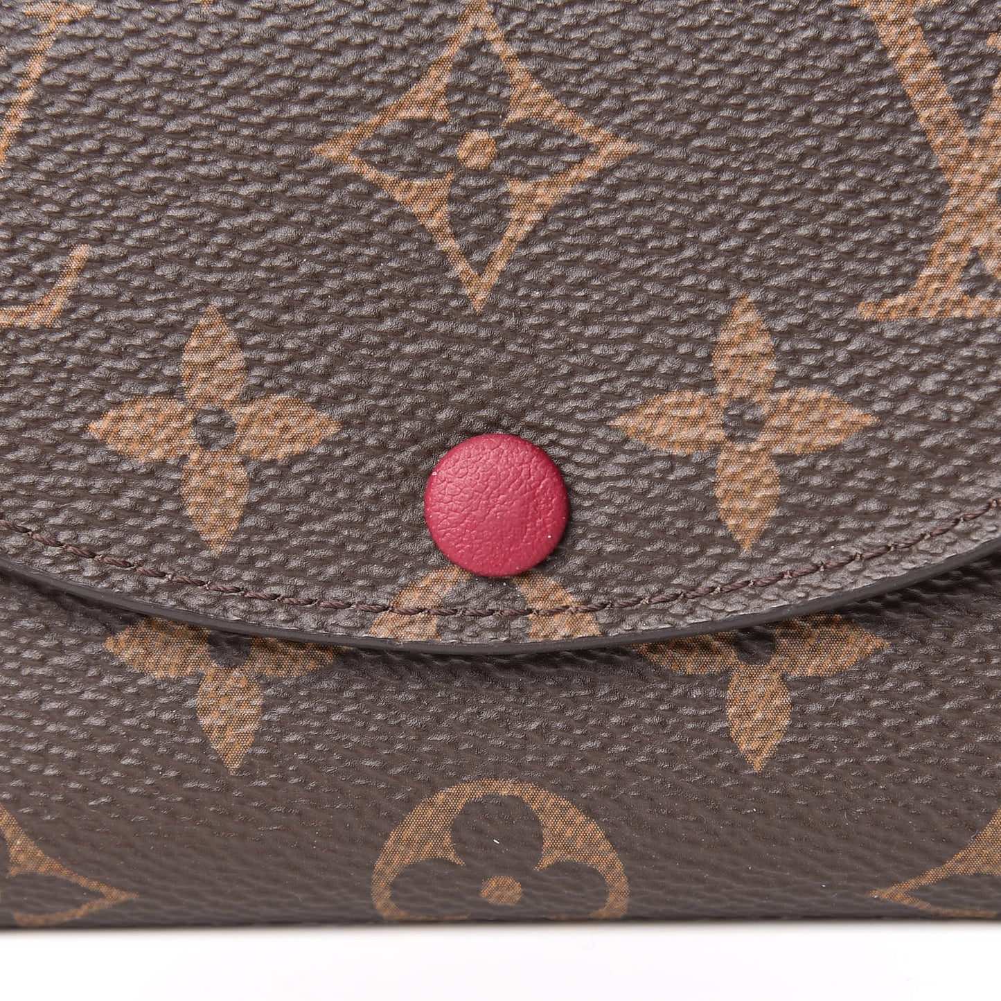 Monogram Rosalie Coin Purse Fuchsia